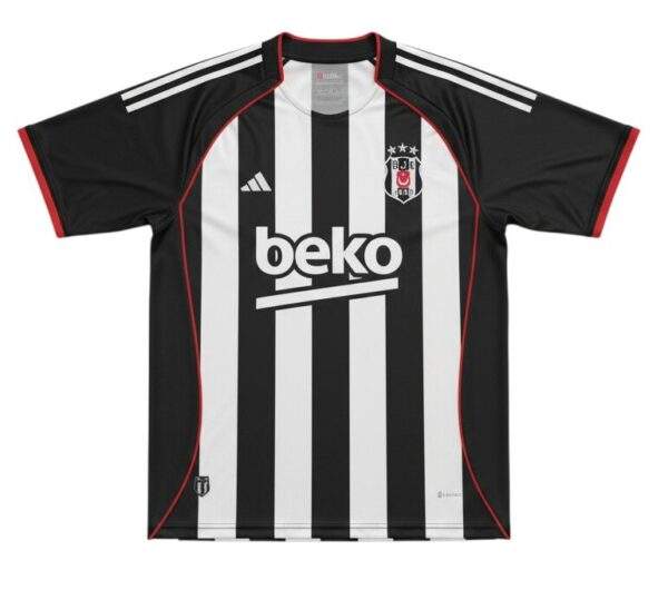 Bjk Siyah Beyaz Çizgili forma